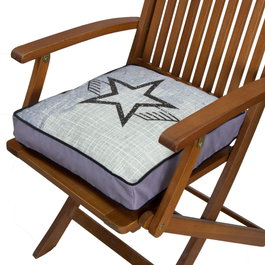 Aberto Design Cojín YM1267 Multicolor 42 x 42 cm
